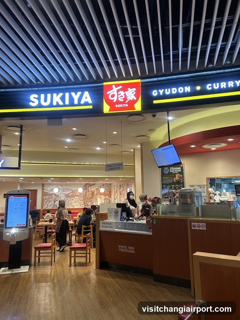 Sukiya Restaurant Interior