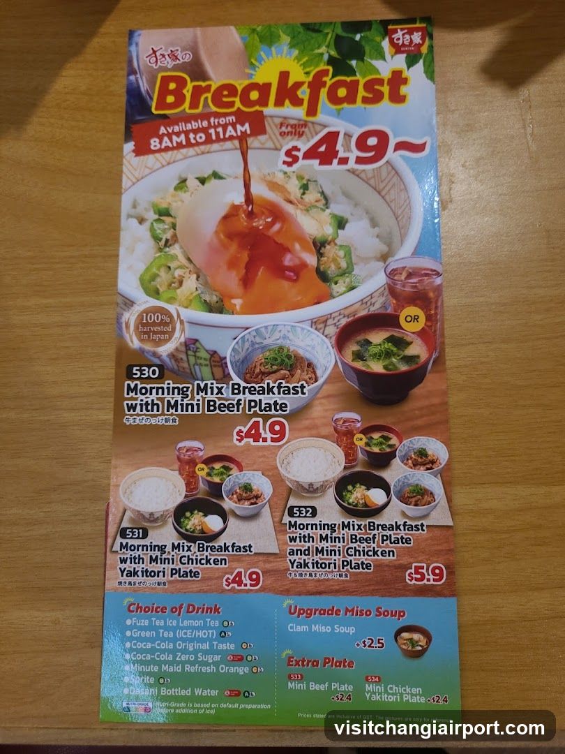 Breakfast Menu