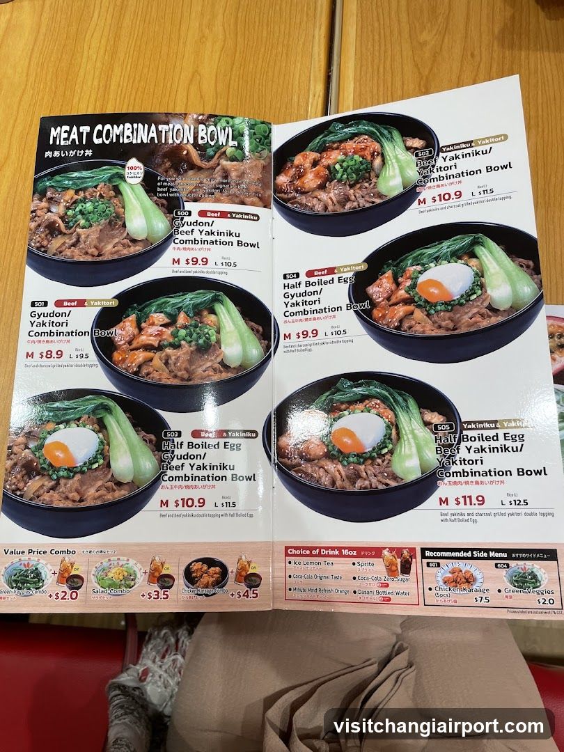 Meat Combination Bowl Menu