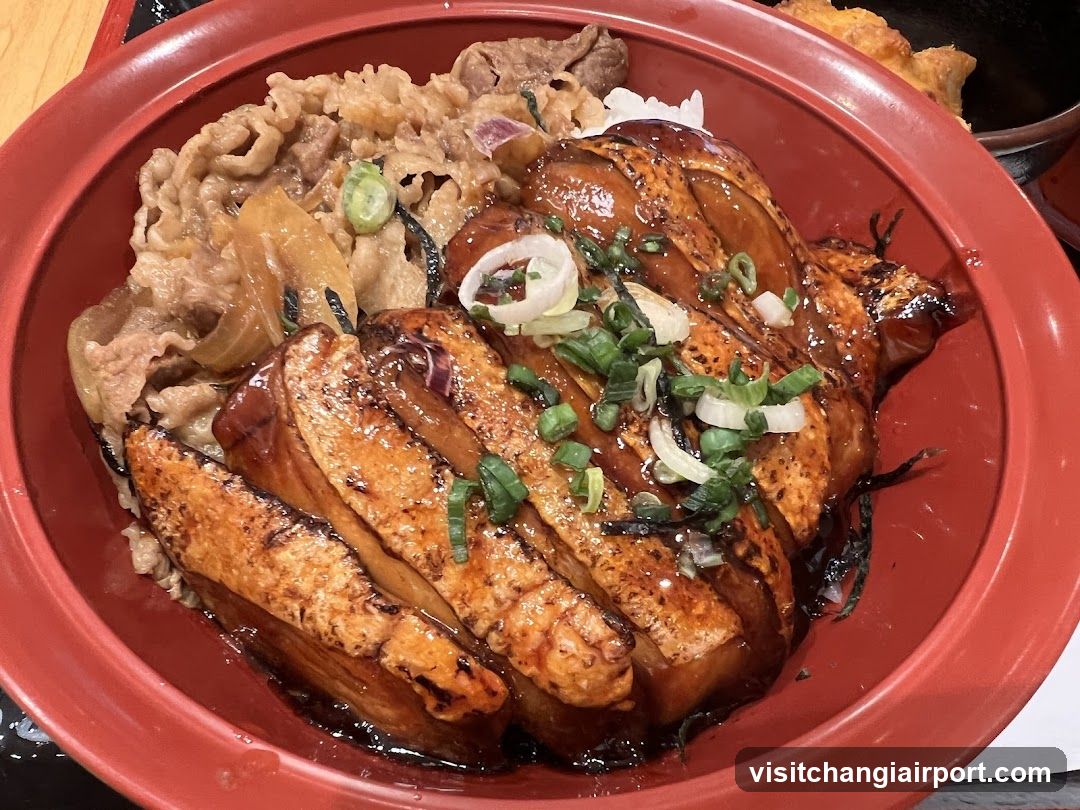 Sliced Pork Rice Bowl