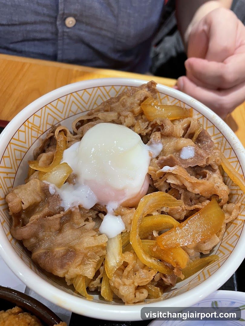 Gyoza Bowl with Egg