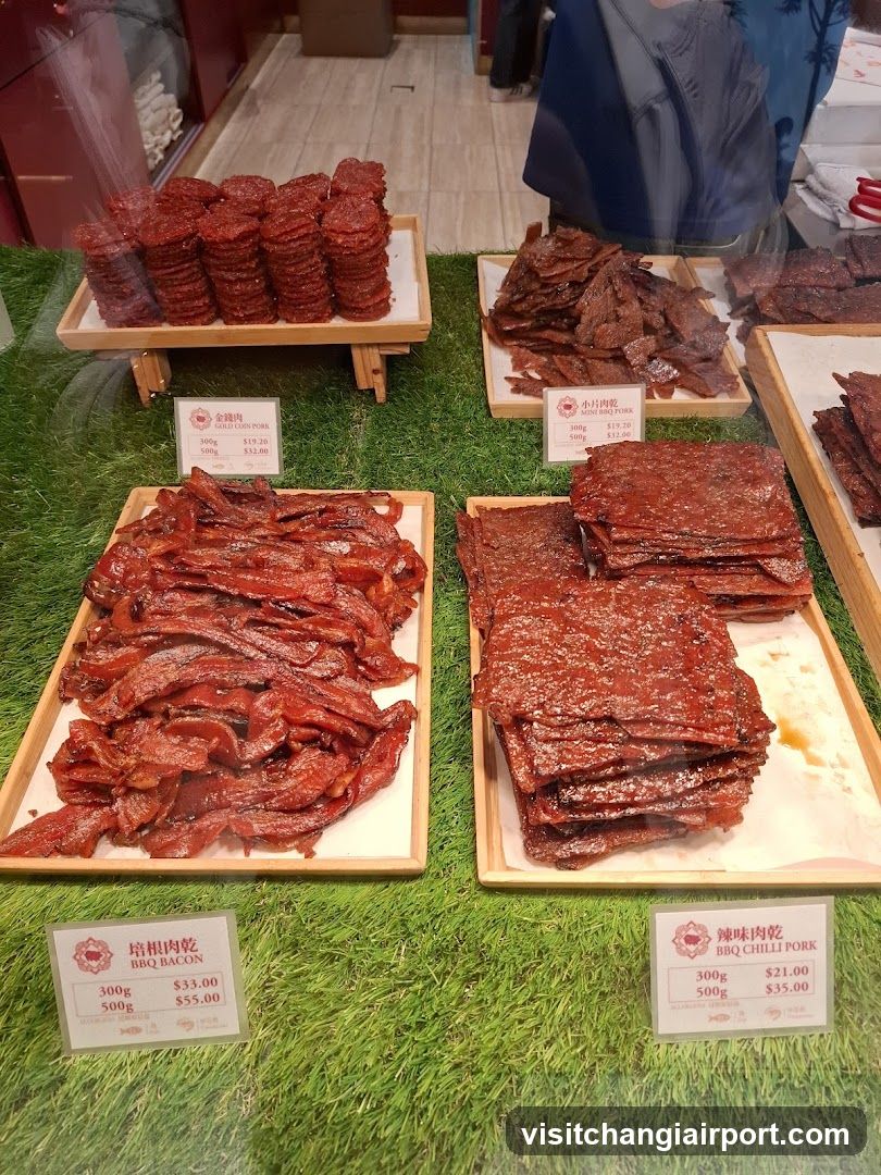 BBQ Meat Products Display