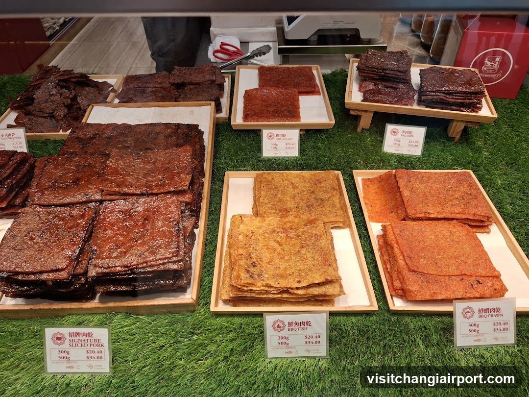 Dried Meat Display