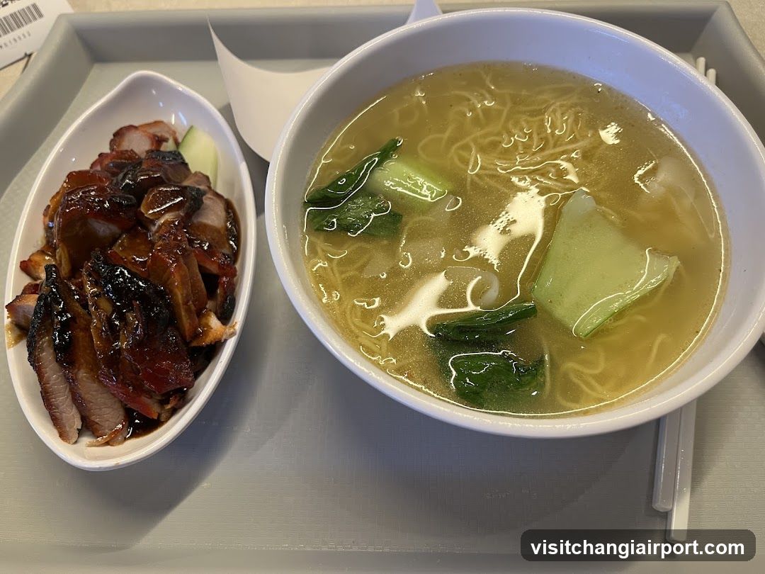 Noodle Meal with Char Siu