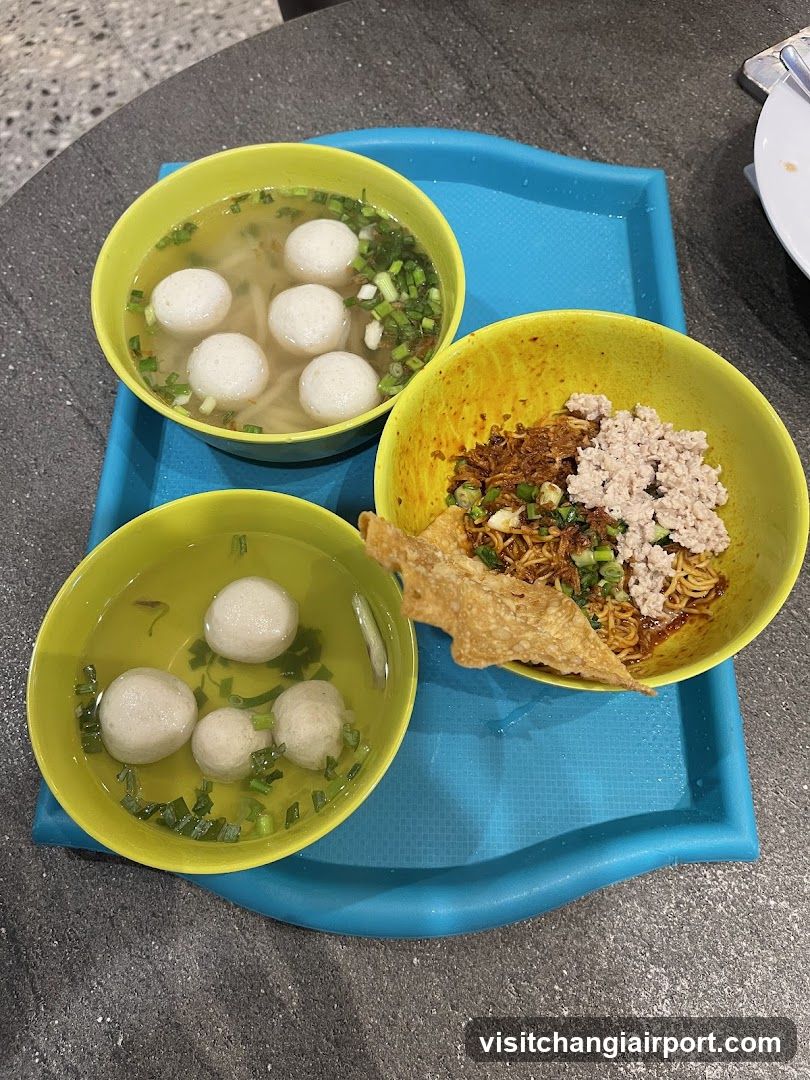 Fish Ball Noodle Meal