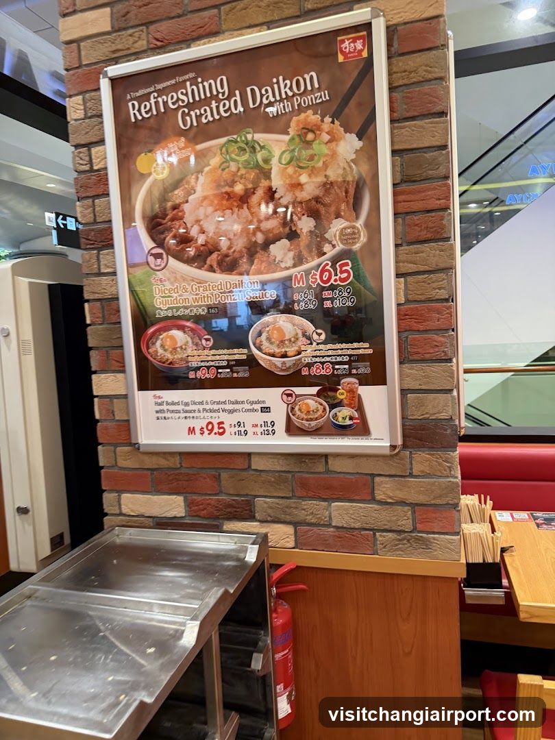 Restaurant Poster Display