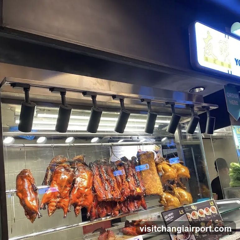 Roast Meat Display Stall