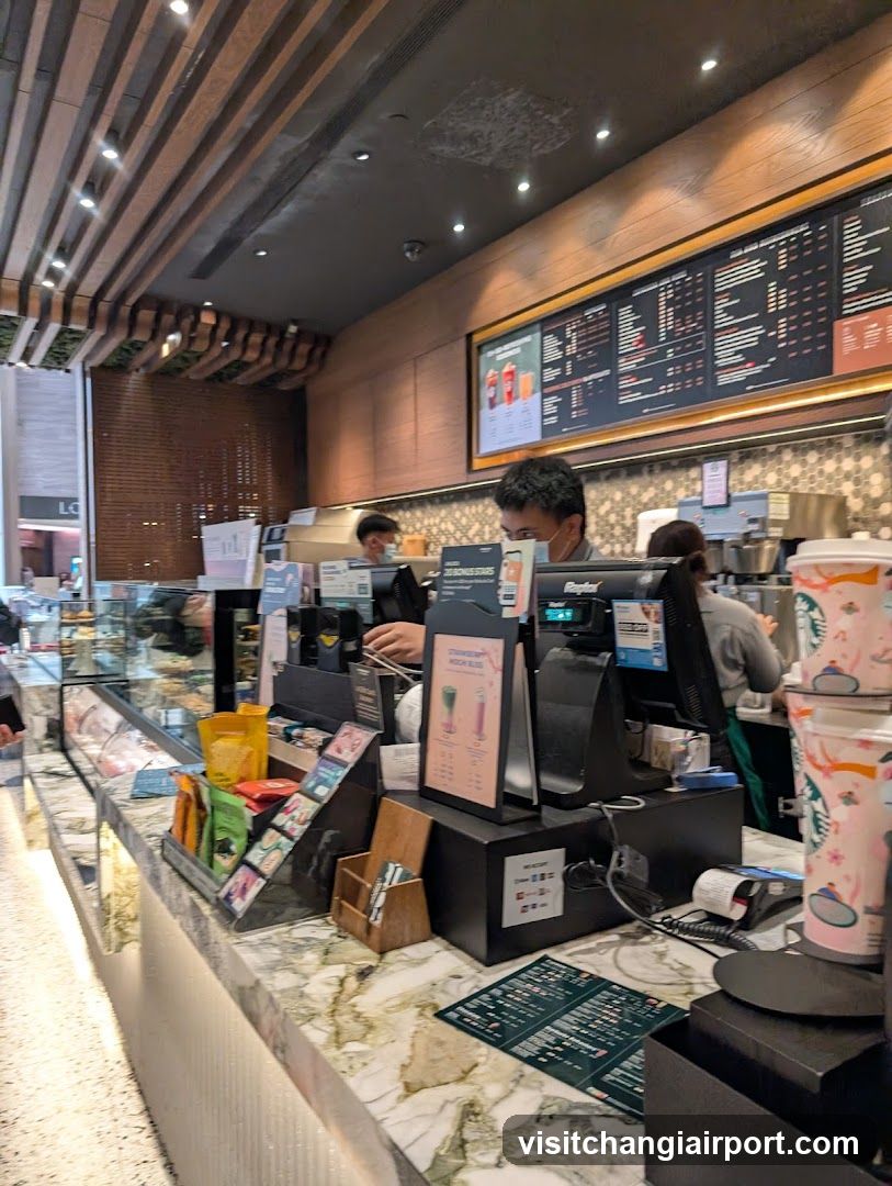 Coffee Shop Counter Interior