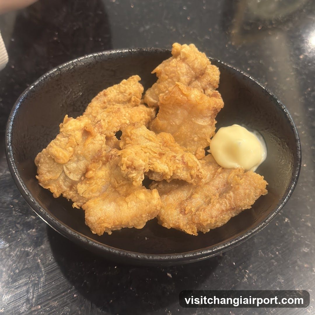 Fried Chicken with Sauce
