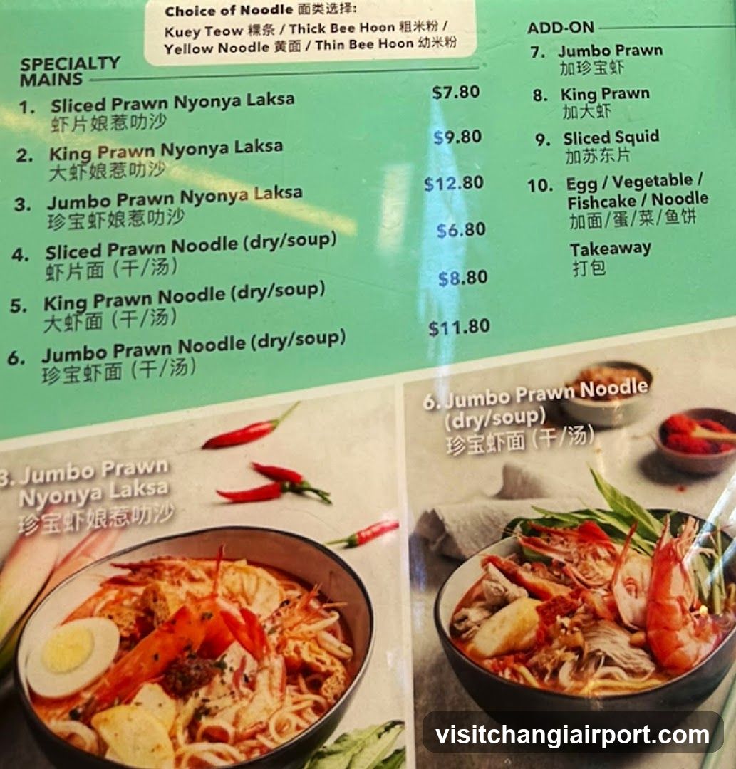 Noodle Menu Board