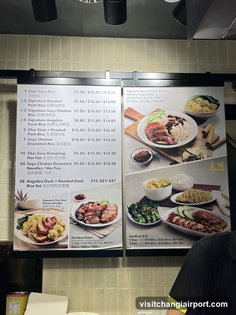 Restaurant Menu Board
