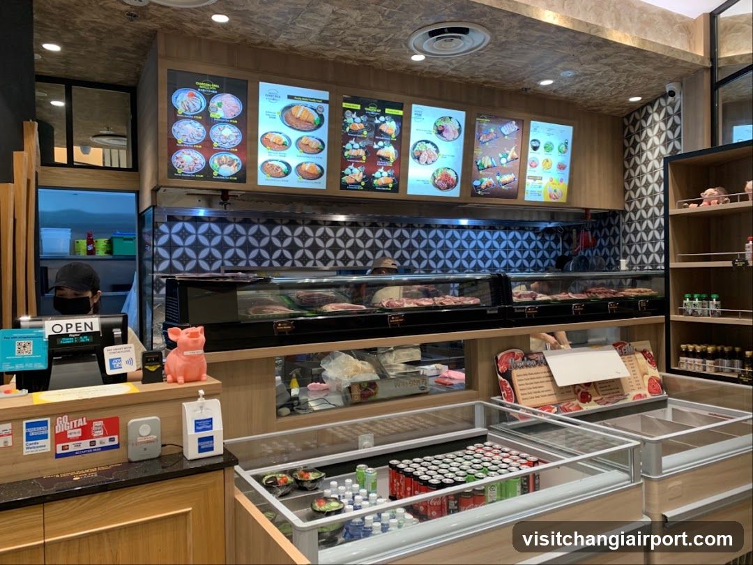 Food Counter Interior