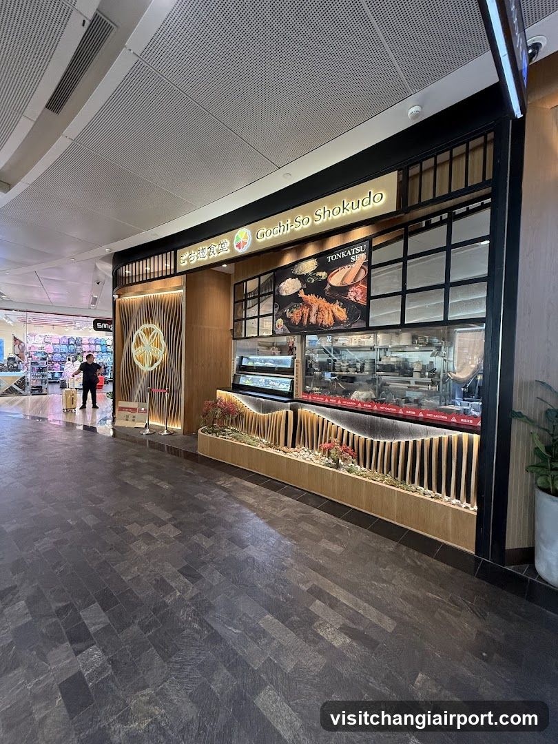 Gochi-So Shokudo Japanese Restaurant ごち惣食堂 @ Jewel Changi Airport