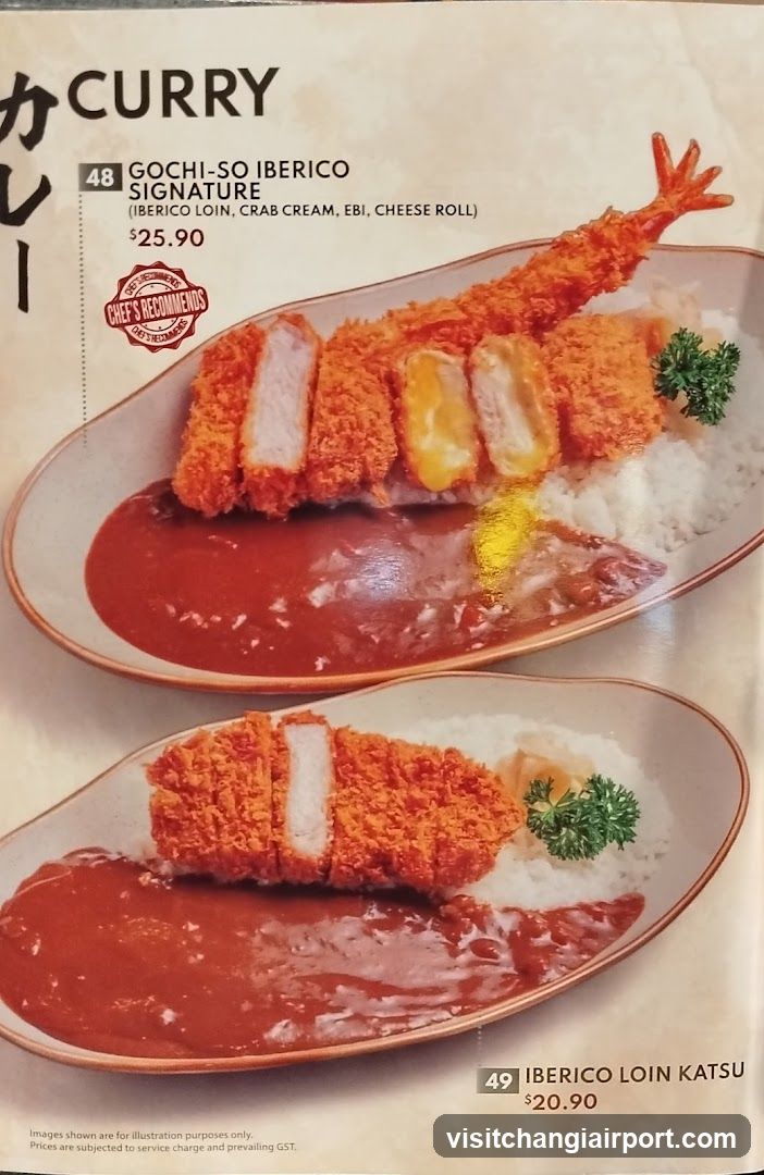 Curry Menu Page