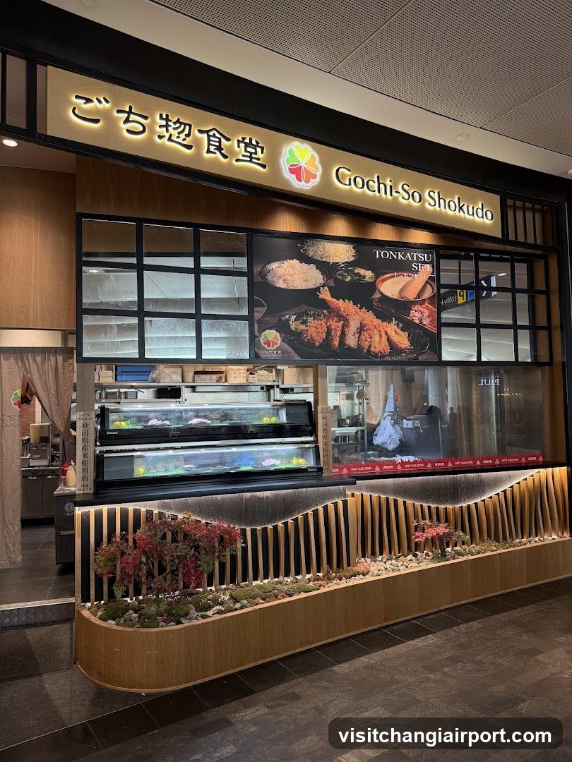 Gochi-So Shokudo Japanese Restaurant ごち惣食堂 @ Jewel Changi Airport