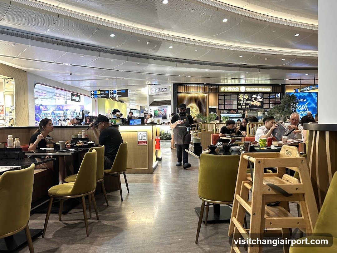 Restaurant Interior Scene
