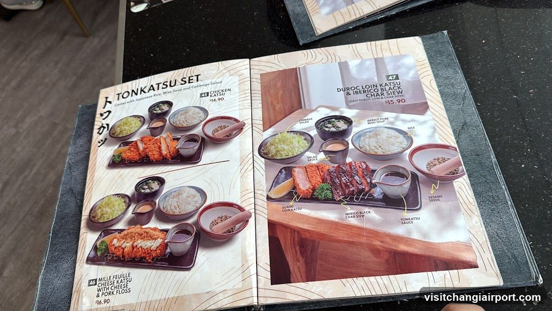 Japanese Restaurant Menu