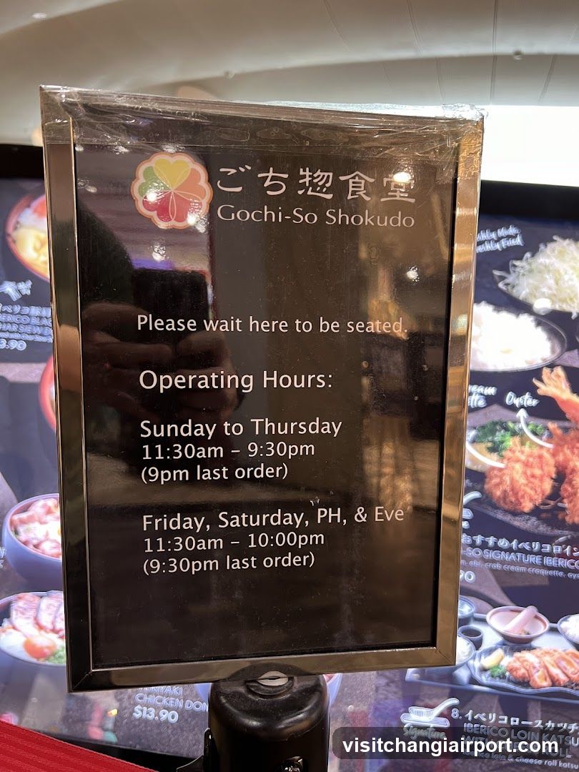 Gochi-So Shokudo Signage