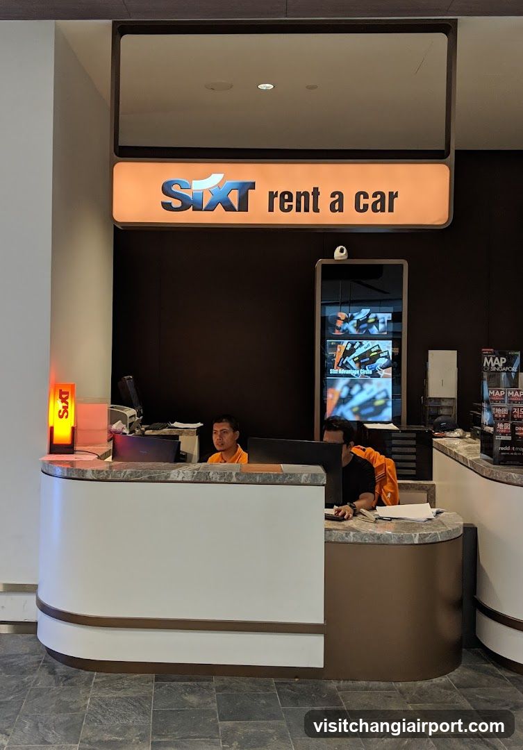 Sixt Rent a Car Counter