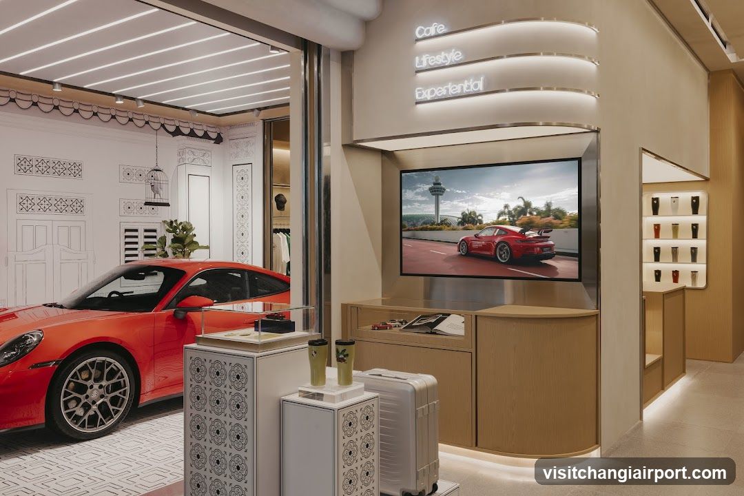 Luxury Car Showroom Interior