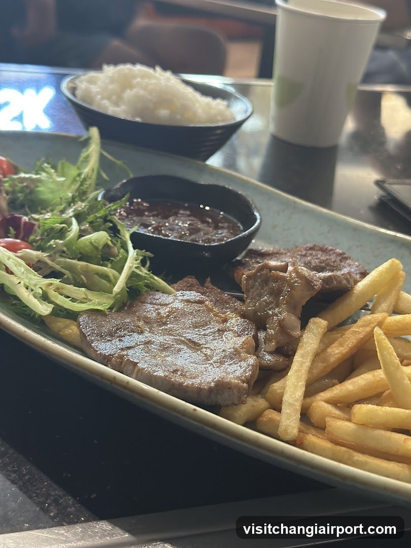 Steak and Fries Meal