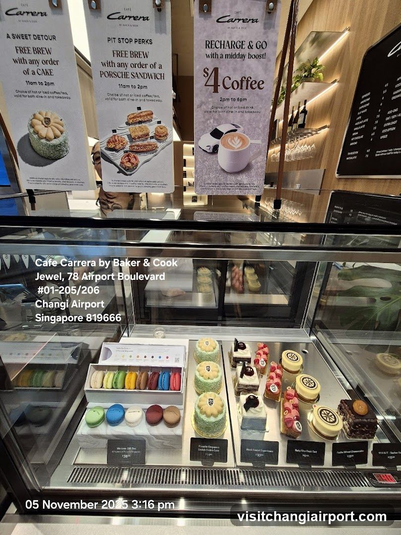 Cafe Carrera by Baker & Cook display case