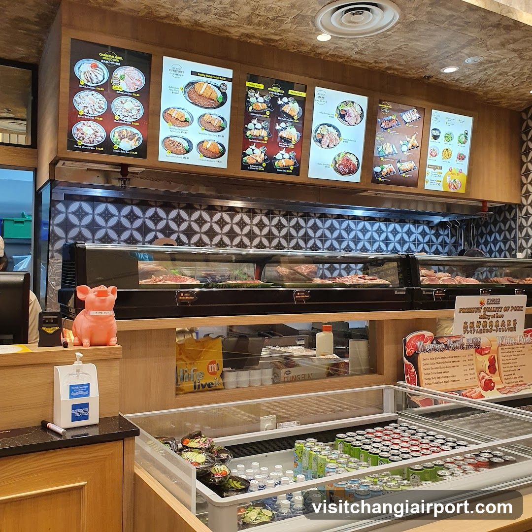Food Counter Display