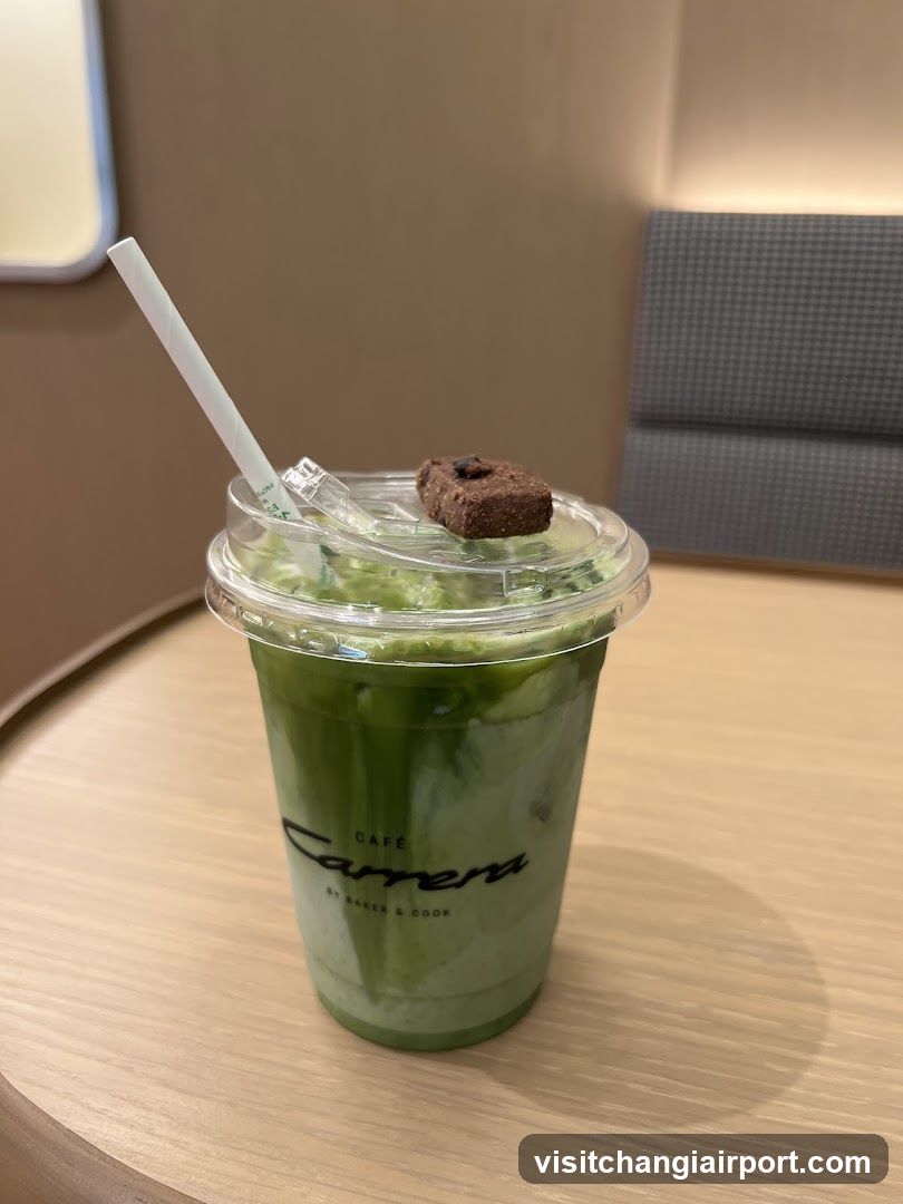 Matcha Drink at Café Carrera