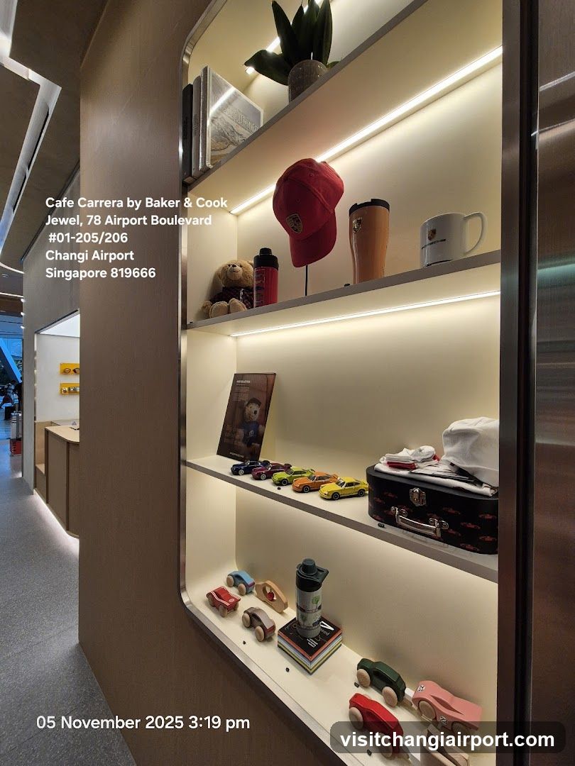 Cafe Carrera by Baker & Cook Interior Display