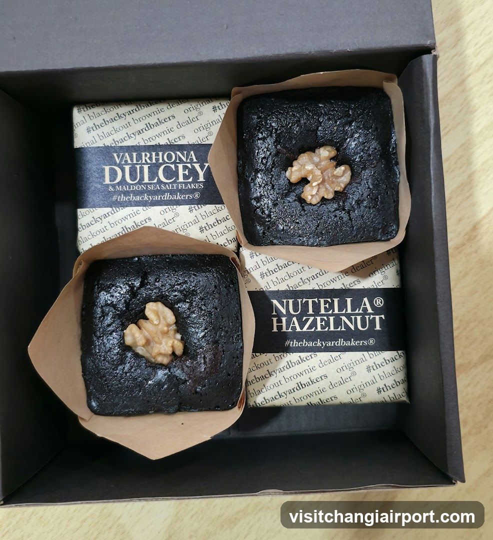 Black Brownie Box