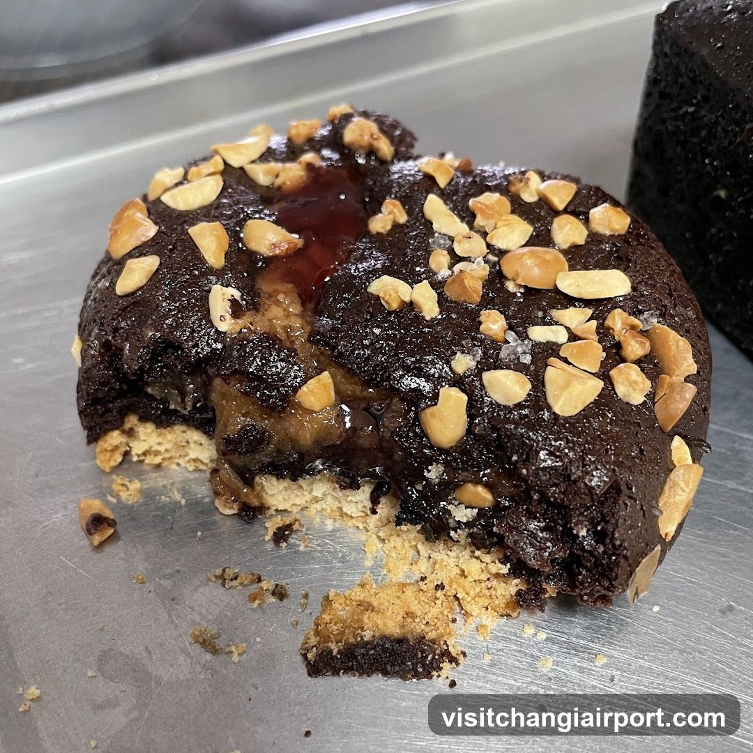 Chocolate Cake with Caramel and Nuts