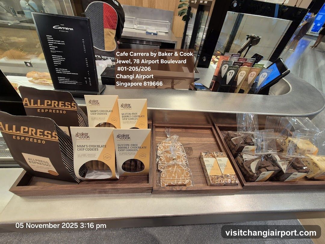Cafe Carrera by Baker & Cook display