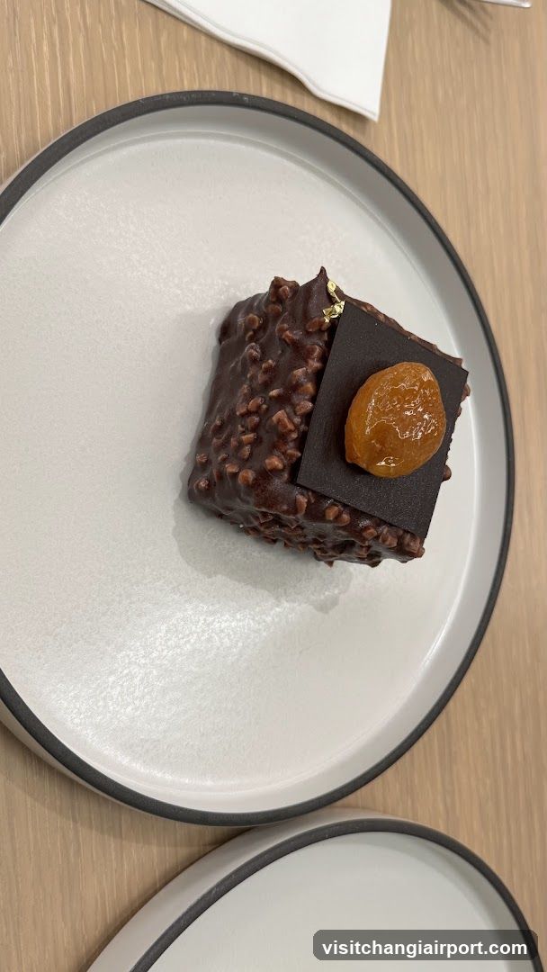 Chocolate Dessert with Prune
