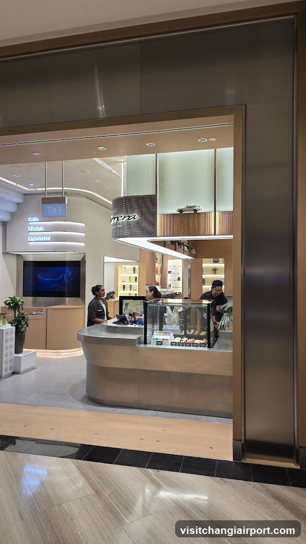 Interior View of a Modern Retail Space