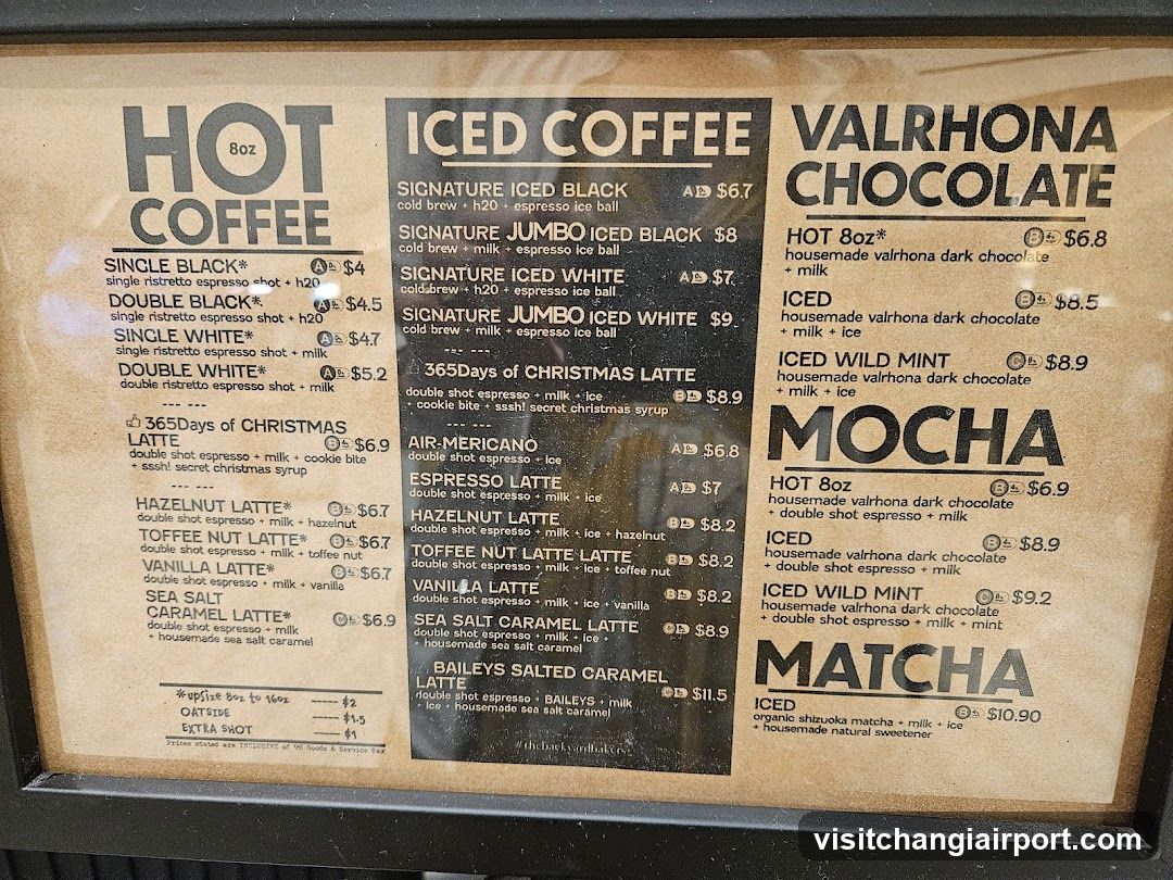 Valrhona Coffee Menu Board
