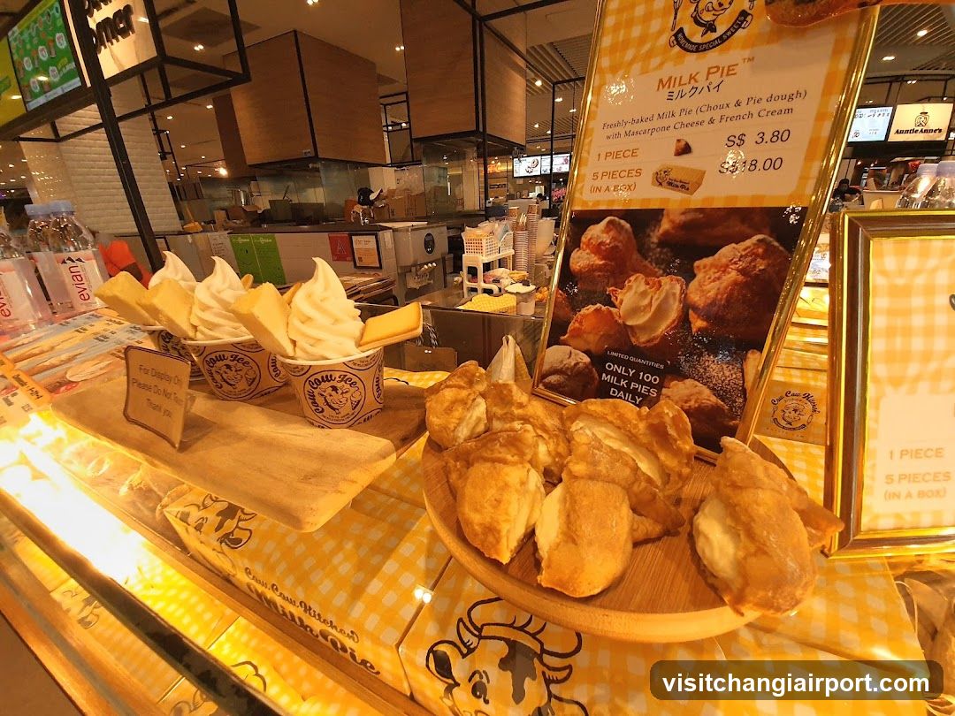 Milk Pie Display