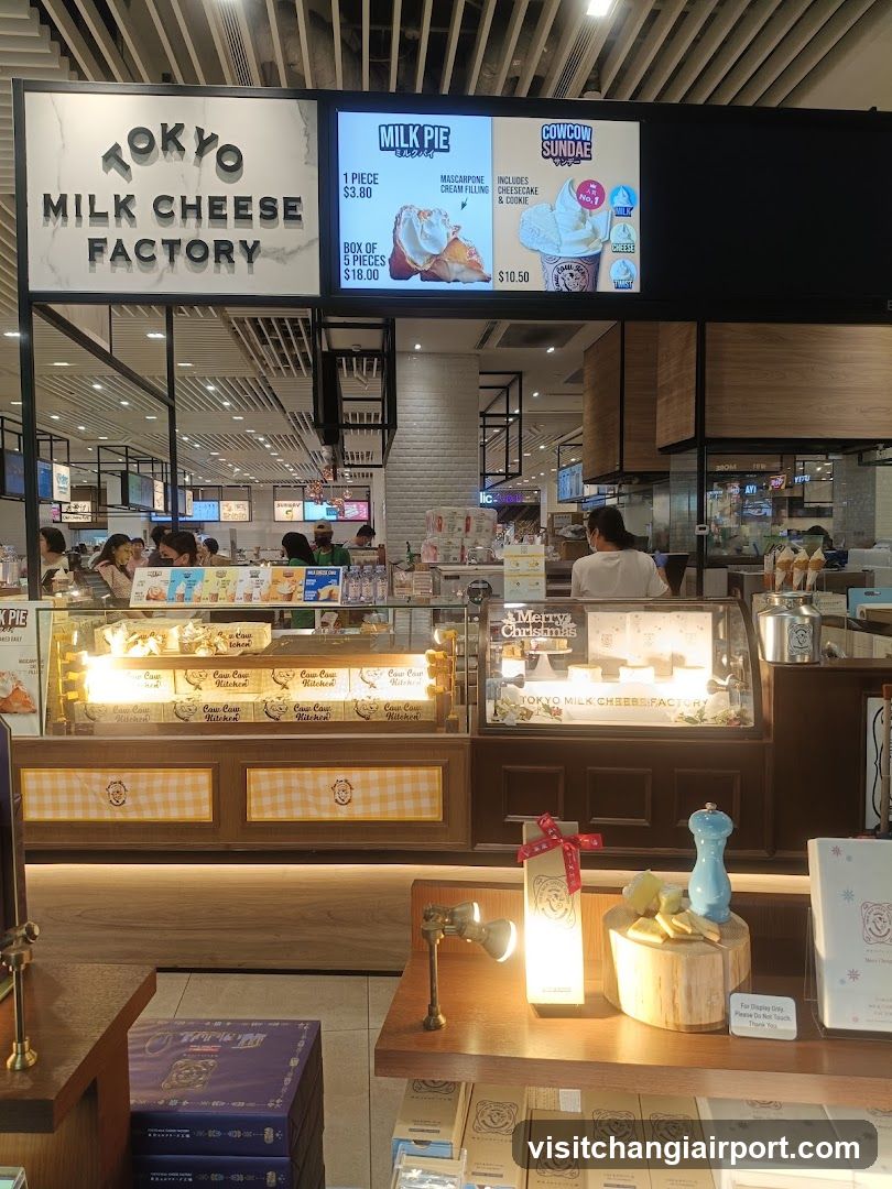 Tokyo Milk Cheese Factory Store Interior