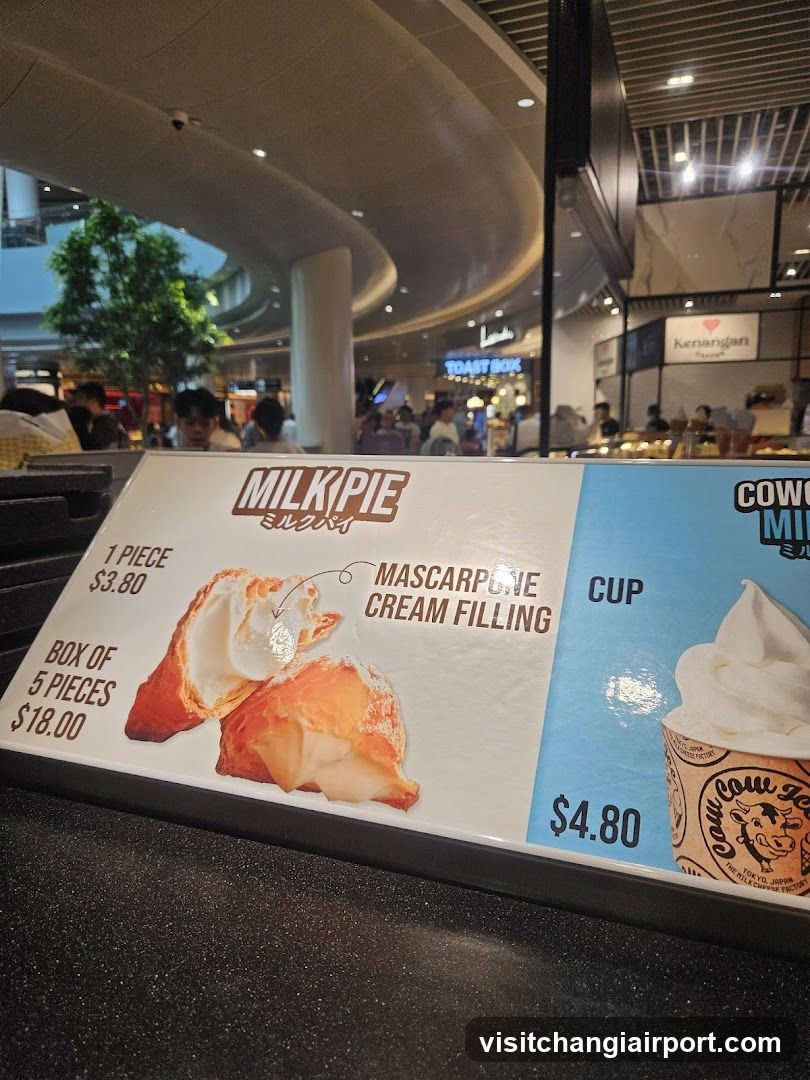 Milk Pie Menu Board
