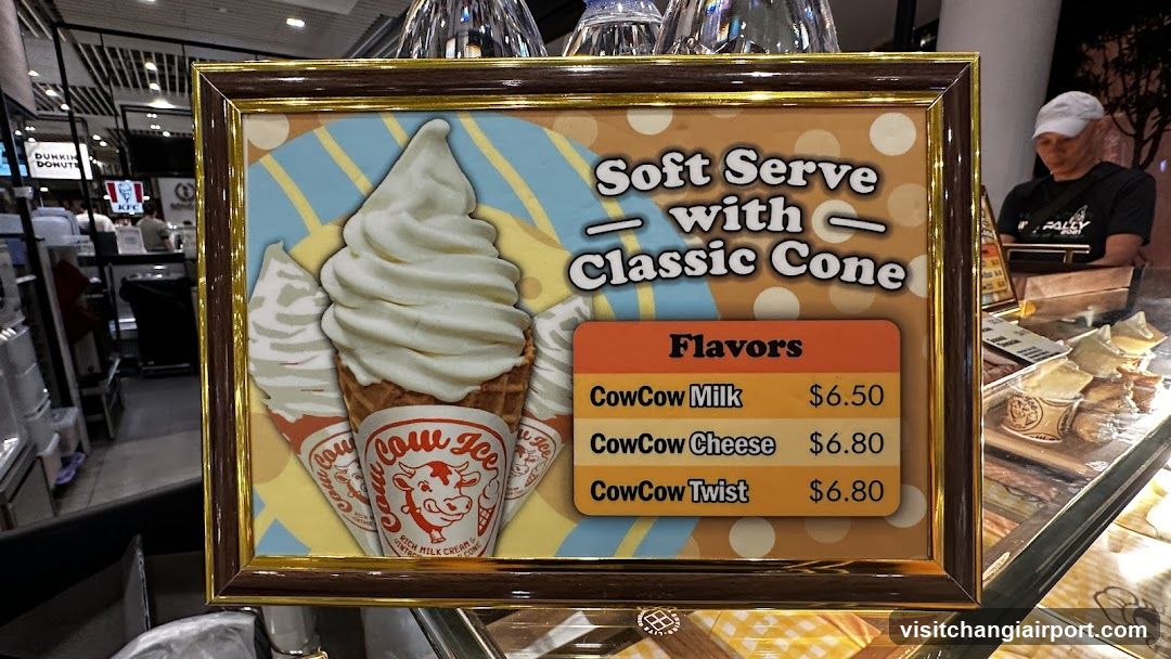 Soft Serve Menu Display