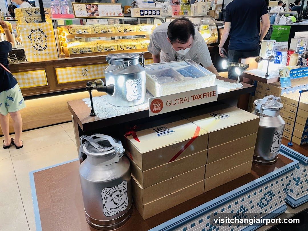 Dairy Shop Interior Display