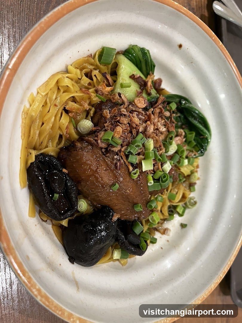 Bowl of Noodles with Toppings