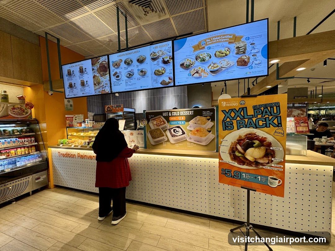 Food Court Counter Interior