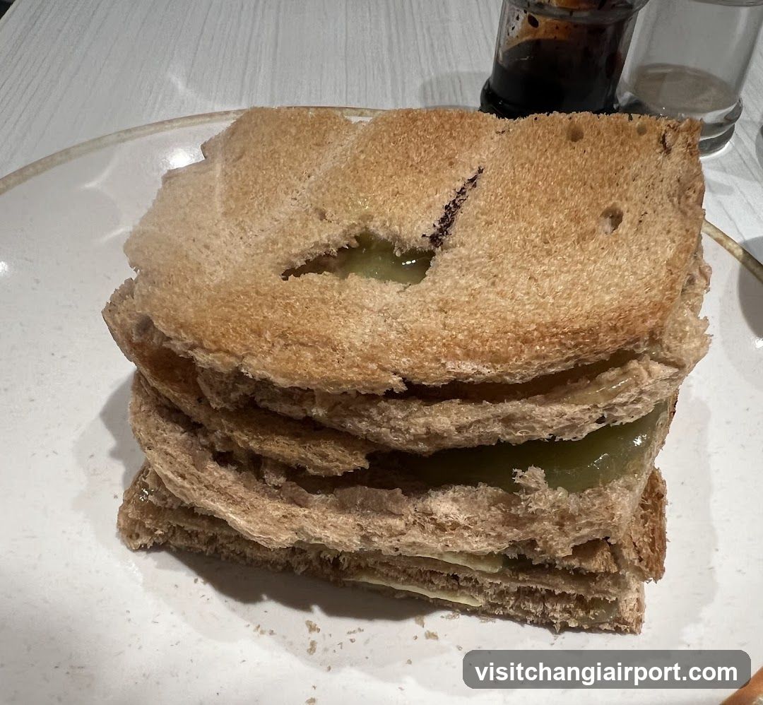 Toasted Sandwich with Jam