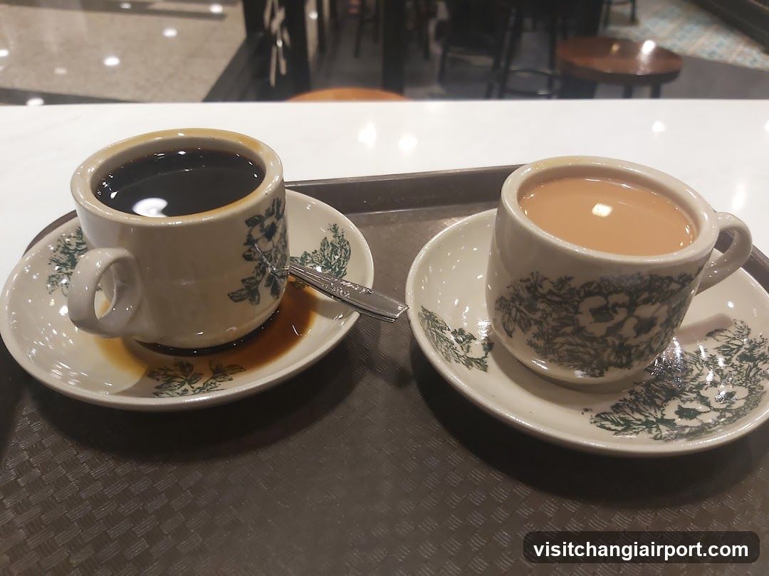 Coffee Cups on Tray
