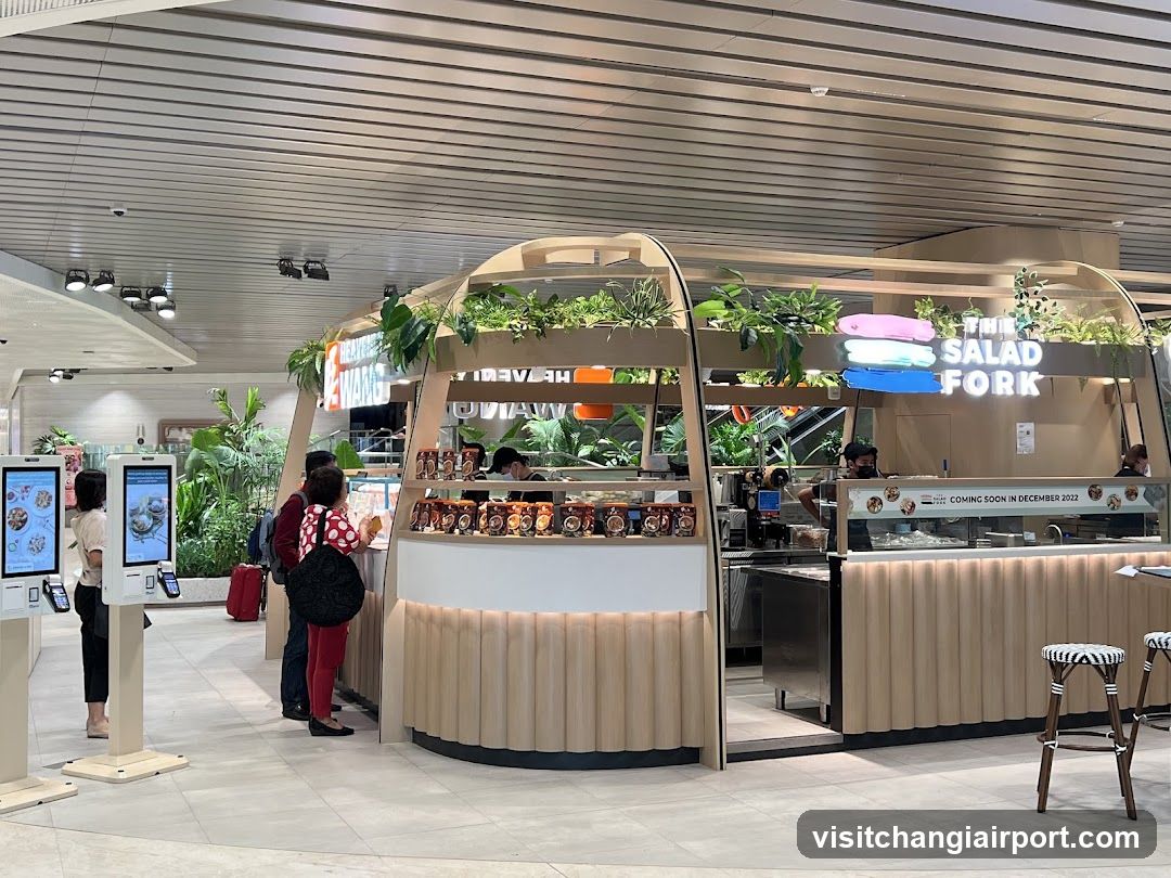 Food Stall Interior View