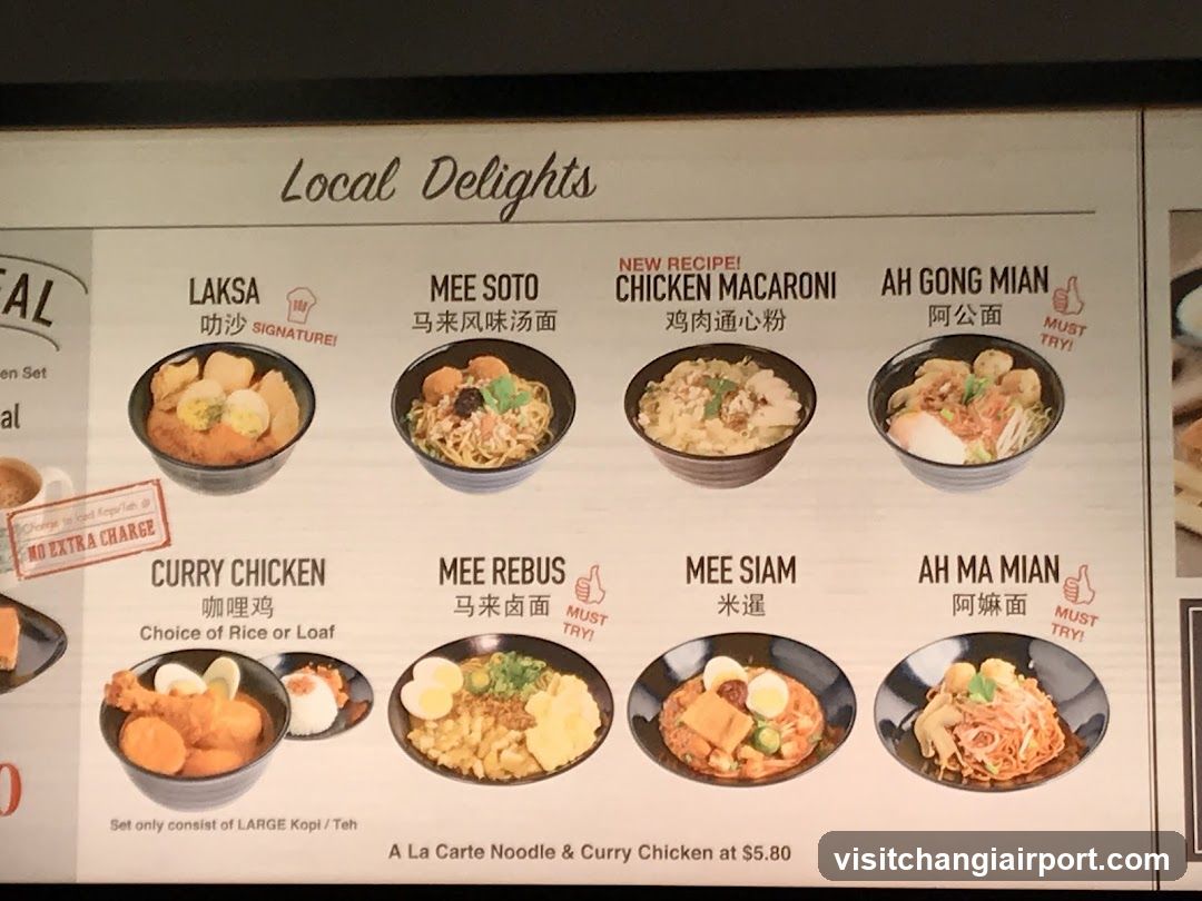 Local Delights Menu Board