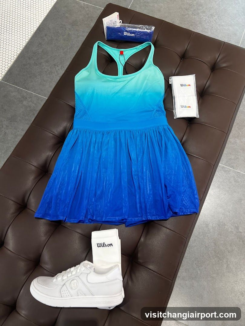 Wilson Tennis Dress and Accessories
