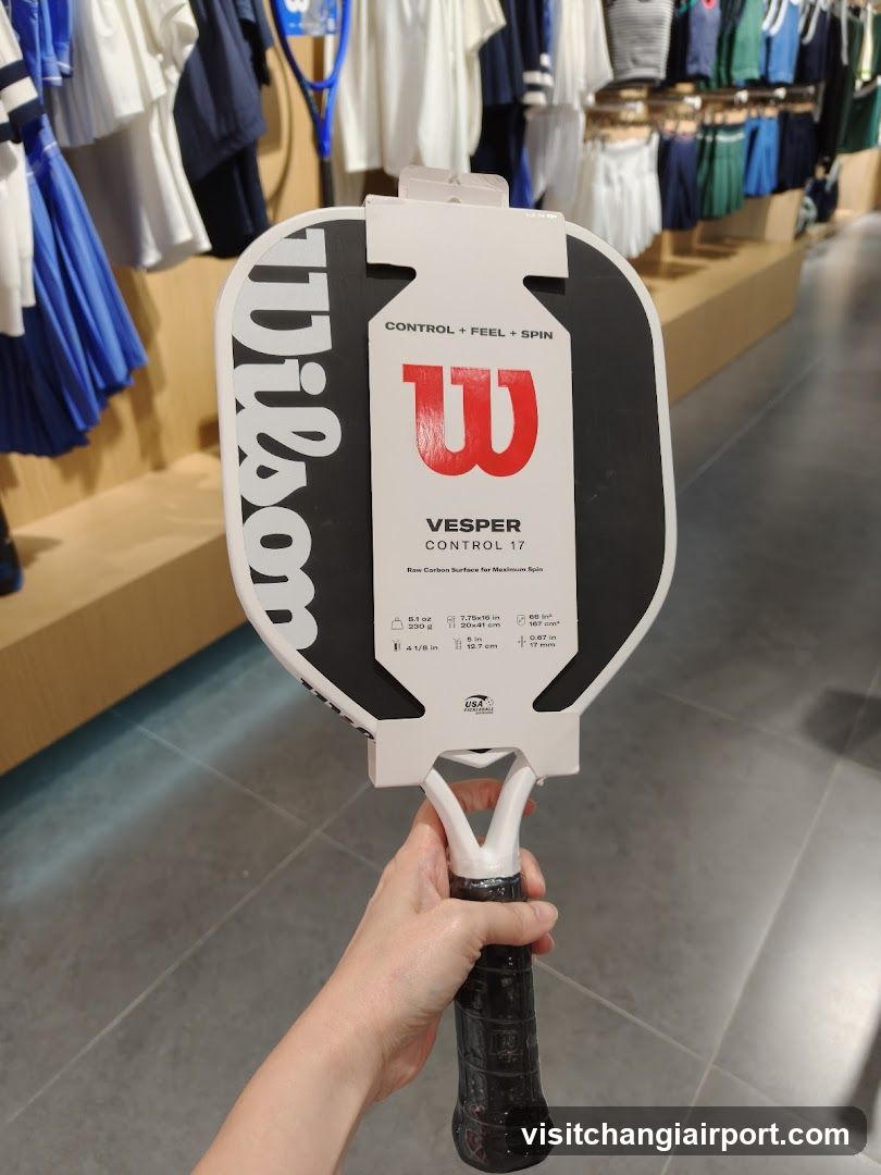 Wilson Vesper Pickleball Paddle in Store