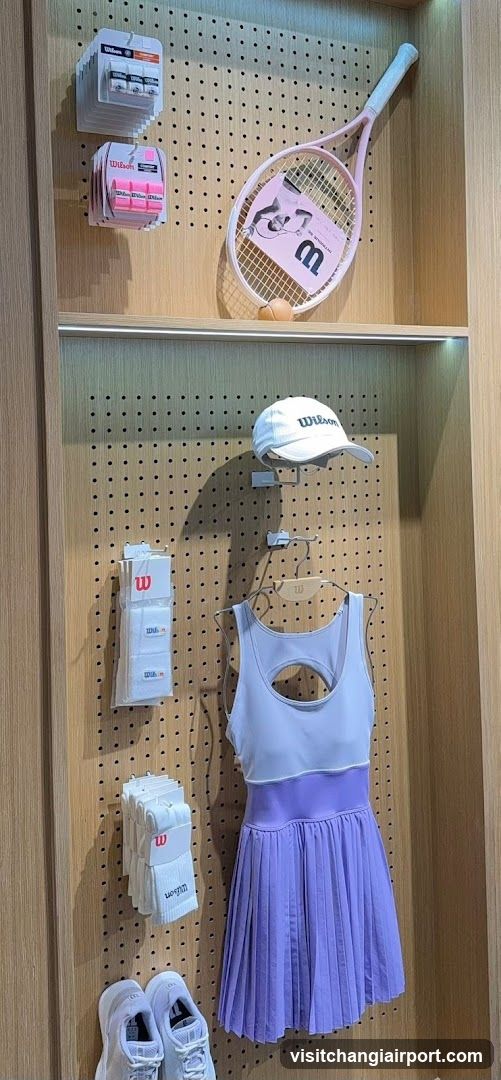 Woolworths Tennis Display