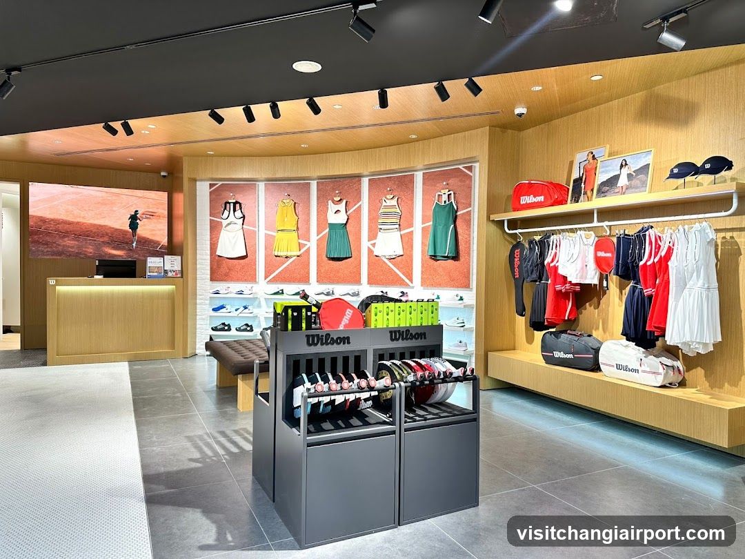 Wilson Sports Store Interior